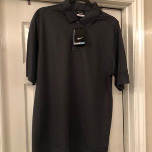 Nike dri-fit 100% polyester polo.